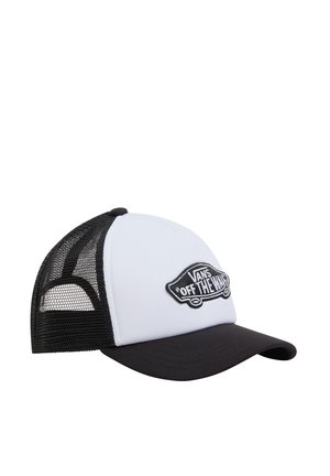 Vans CLASSIC PATCH CURVED BILL TRUCKER - Pet - black white