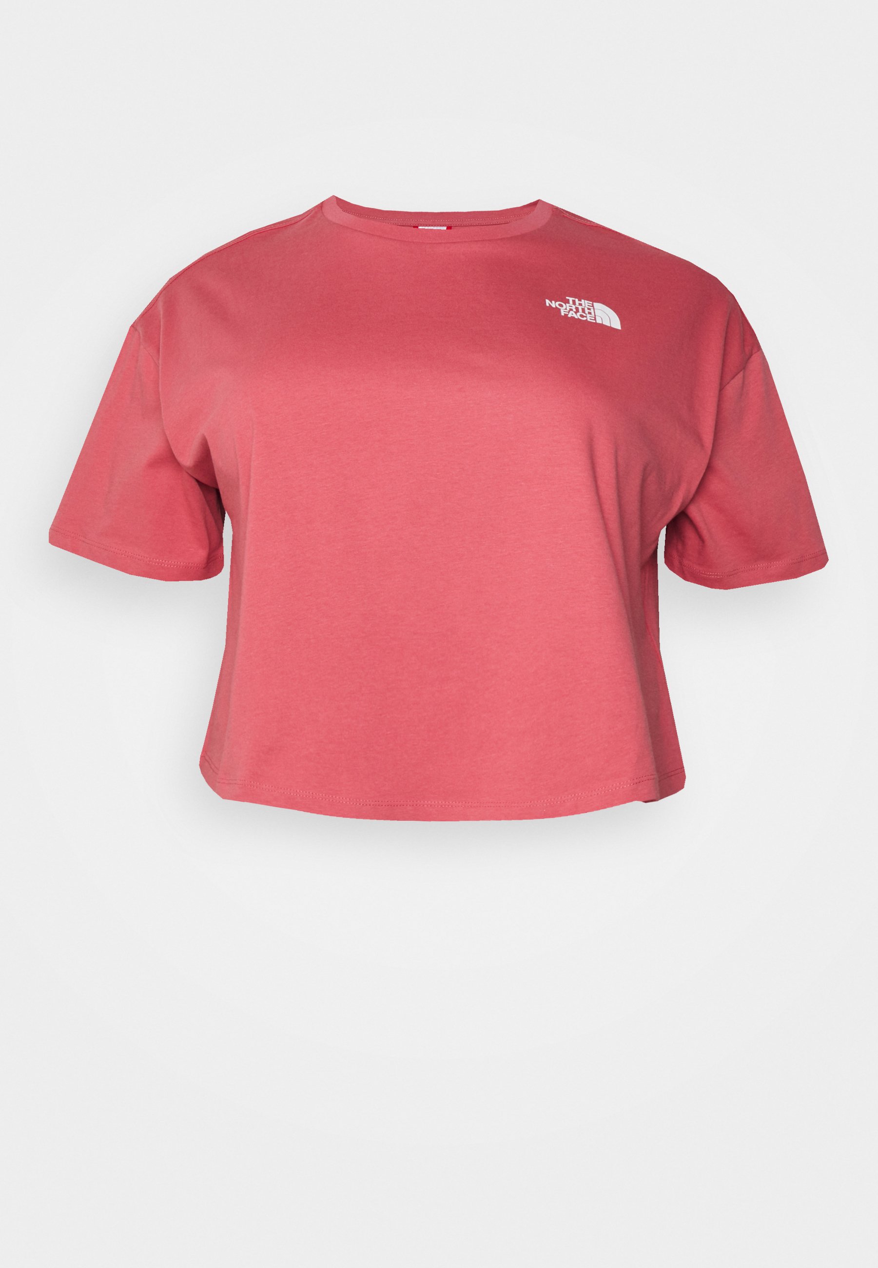 north face simple dome t shirt pink