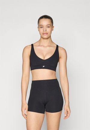 PURELUXE LONGLINE LOW IMPACT BRA - Brassières de sport à maintien léger - black