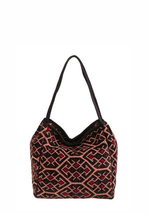 Shopping Bag - cherry red/multicolor
