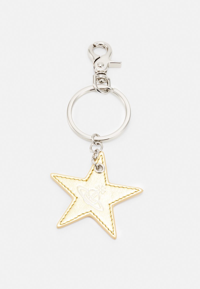 Vivienne Westwood INJECTED ORB STAR KEYRING - Keyring - gold-coloured