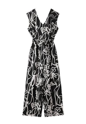 Desigual Salopetă - black