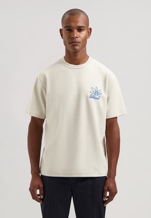 BANKS TEE - T-shirt print - silver birch