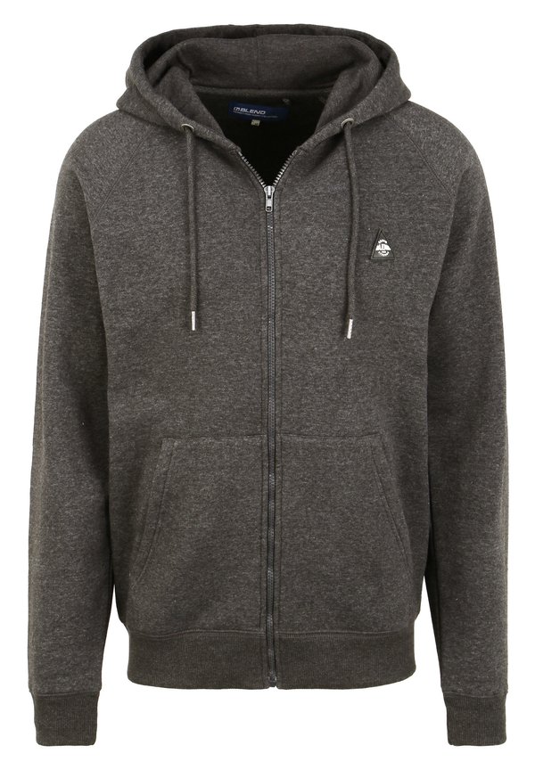 BHNuka - Zip-up sweatshirt - pewter mix3