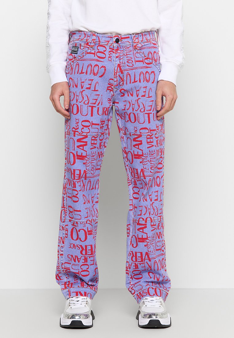 Versace Jeans Couture Relaxed fit jeans blauw Versace Jeans Couture Relaxed fit jeans blauw