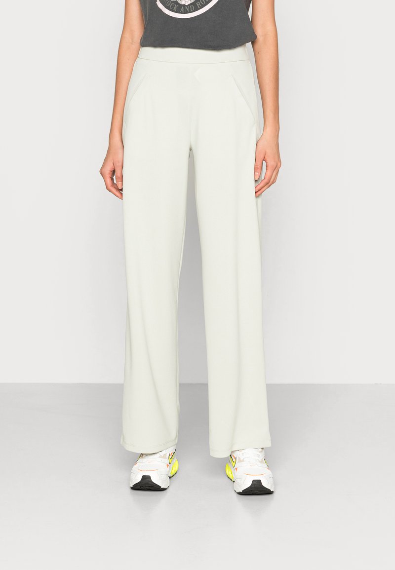 JDY JDYLOUISVILLE CATIA WIDE PANT - Calças - mineral gray