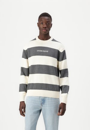 STRIPED - Trui - sandy shore/cobb