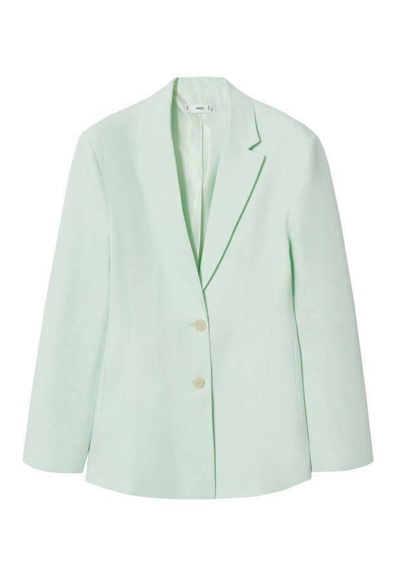 Mango Blazer lichtgroen