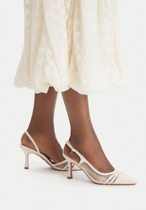 Nine West, NINE WEST HEELS WOMEN'S BEIGE 5906751948262 - Hoge hakken - beige