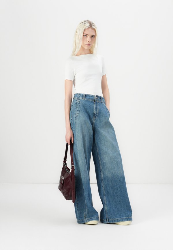 WIDE LEG JAIMY TAILOR - Wide Leg - denim3