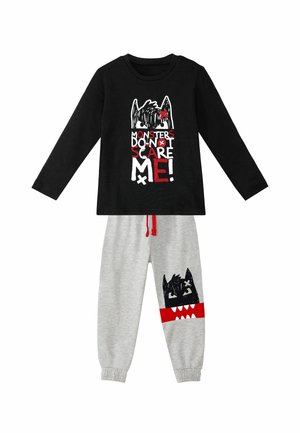 SET - Tracksuit bottoms - dunkelblau