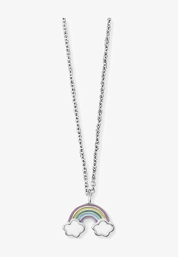 REGENBOGEN – Halskette – silberfarben