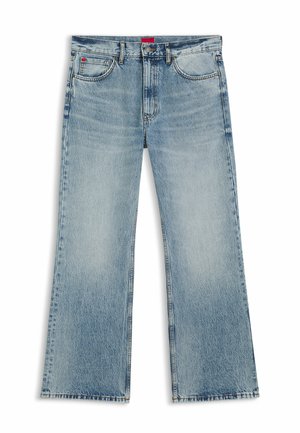 HUGO, HUGO 854 - Jean droit - turquoise six