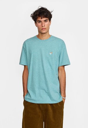 REVOLUTION, REVOLUTION APPLICATION T-SHIRT - T-shirt basique - turquoise