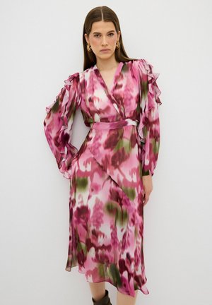 adL PATTERNED - Vestido informal - printed fuschia