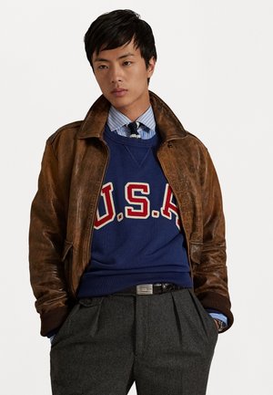VINTAGE FIT USA CREWNECK SWEATSHIRT - Sweatshirt - dark blue