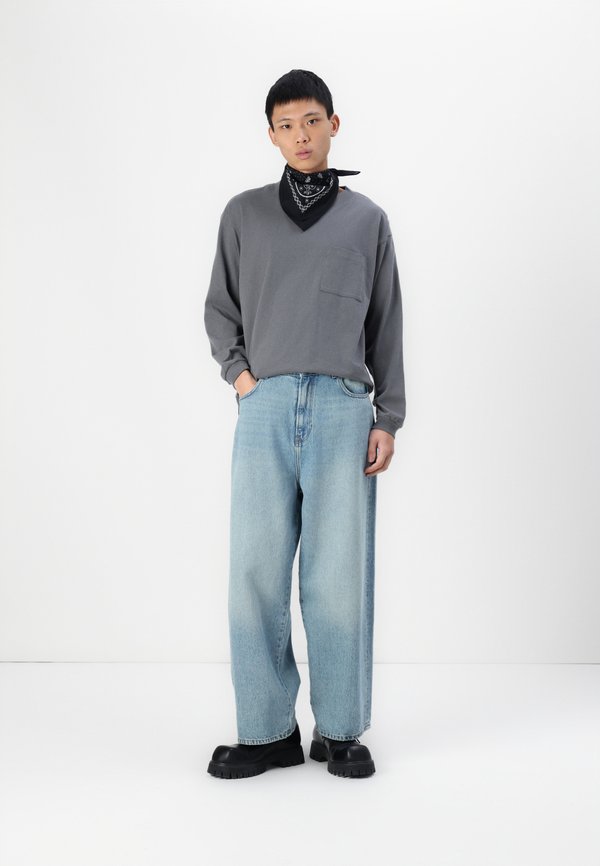 SUPER SOFT OVERSIZED  - Long sleeved top - shark fin3