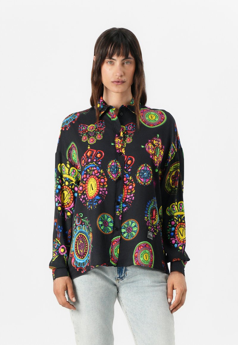 Versace Jeans Couture Overhemdblouse zwart