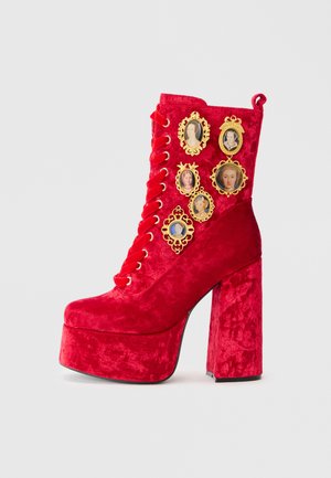 BOLEYN’S VENGEANCE - Bottines à talons hauts - red
