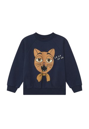 CAT CHOIR - Sweatshirt - navy