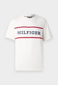 AMERICANA COLOUR BLOCK TEE UNISEX - T-shirt imprimé - ivory petal