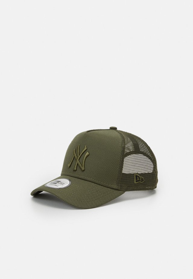 DIAMOND ESSENTIAL TRUCKER - Cap - olive