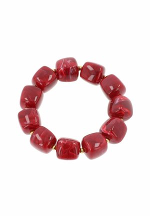 ELASTICO EFFETTO PIETRA - Armband - bordeaux