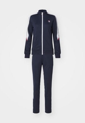 Fila TRACKSUIT MANUELA - Verryttelypuku - navy/white