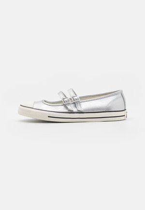 CHUCK TAYLOR ALL STAR DAINTY MARY JANE - Ankle strap ballet pumps - silver
