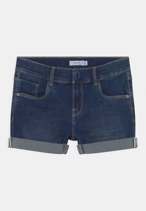 NKFSALLI - Short en jean - dark blue denim