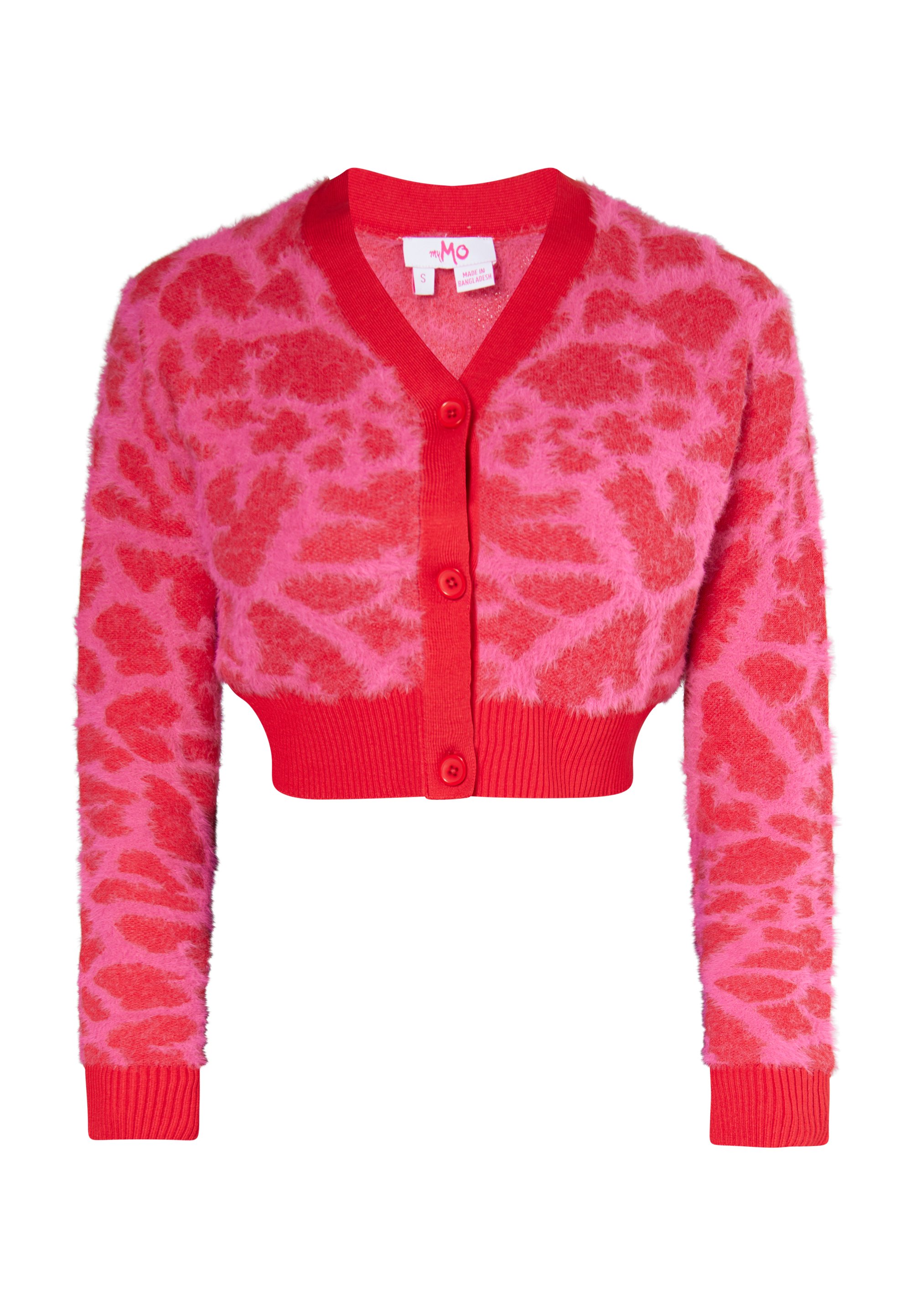 myMo Cardigan pink rot/pink Zalando