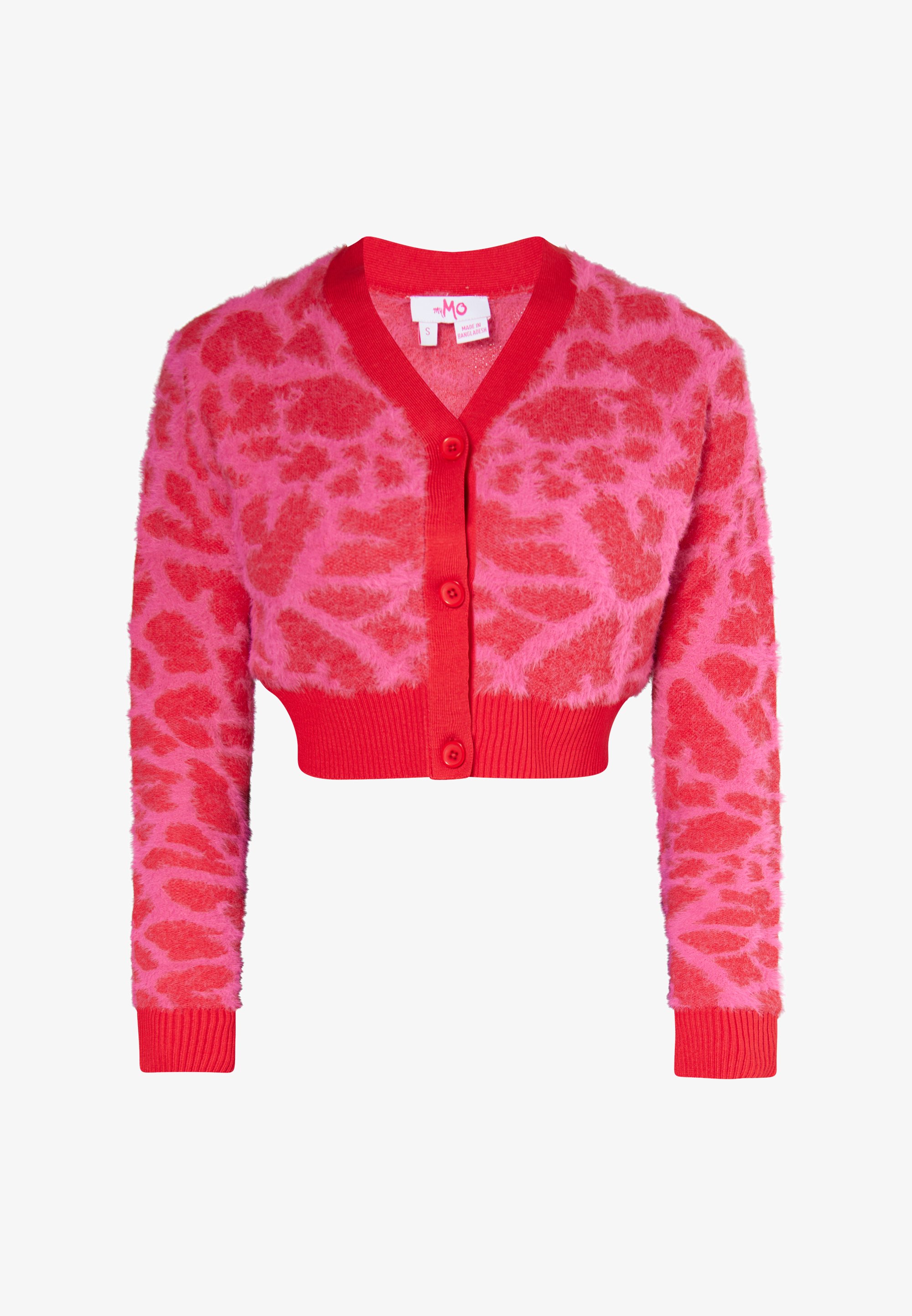 myMo Cardigan pink rot/pink Zalando