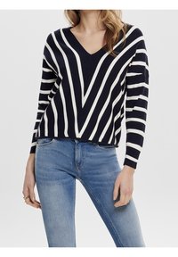 ONLY Strickpullover - dark blue