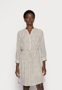 Selected Femme SLFDAMINA 7/8 DRESS - Skjortekjole - sandshell