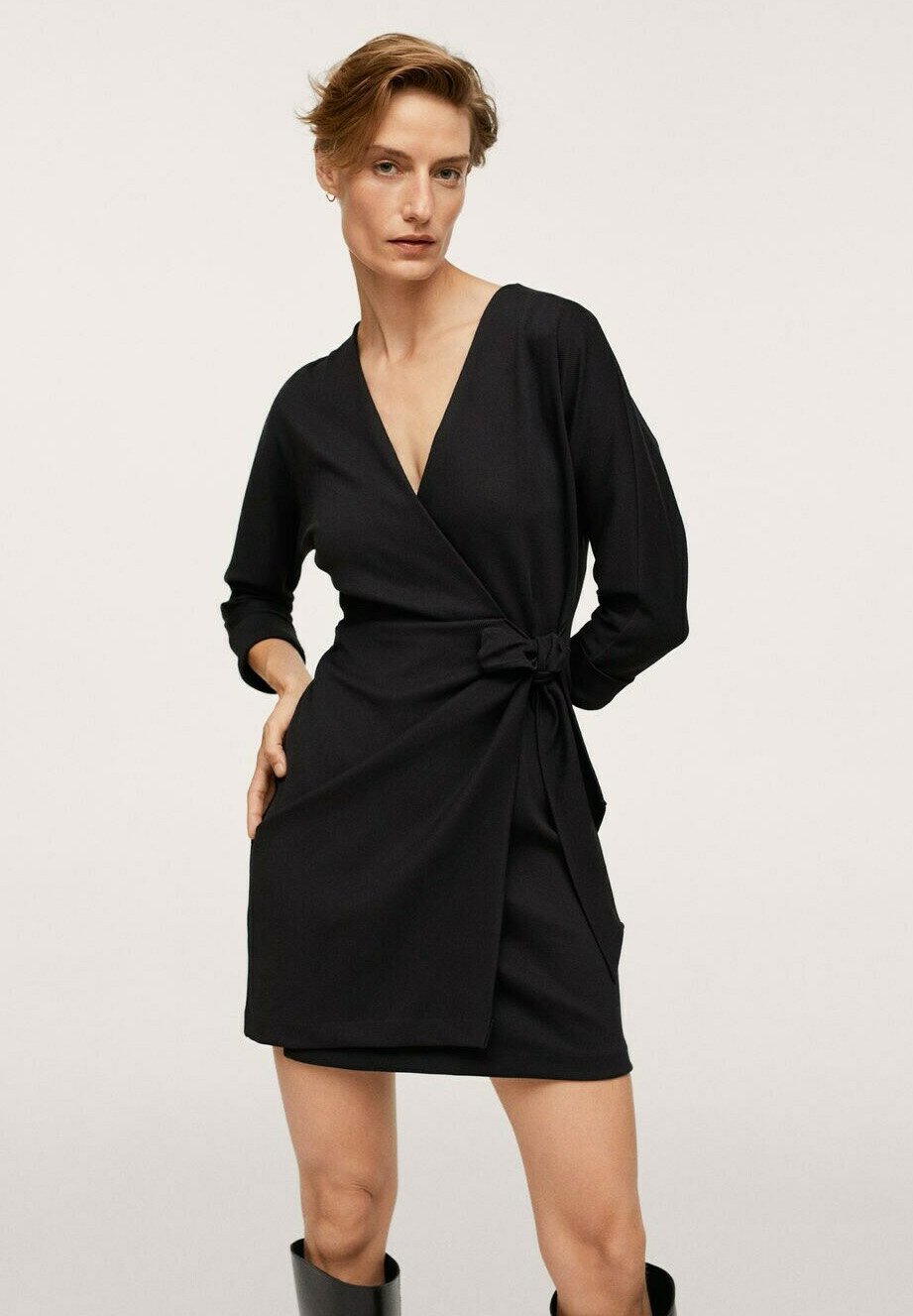 robe mango noire
