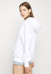 Monki Felpa con cappuccio - white