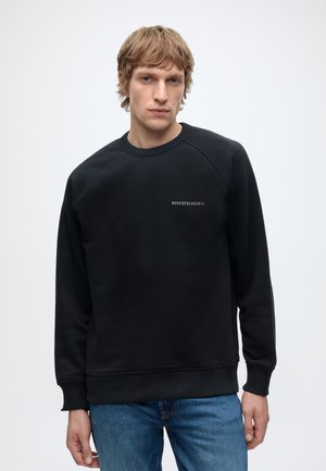 Marc O'Polo DENIM, CREW NECK RELAXED FIT - Суитшърт - black