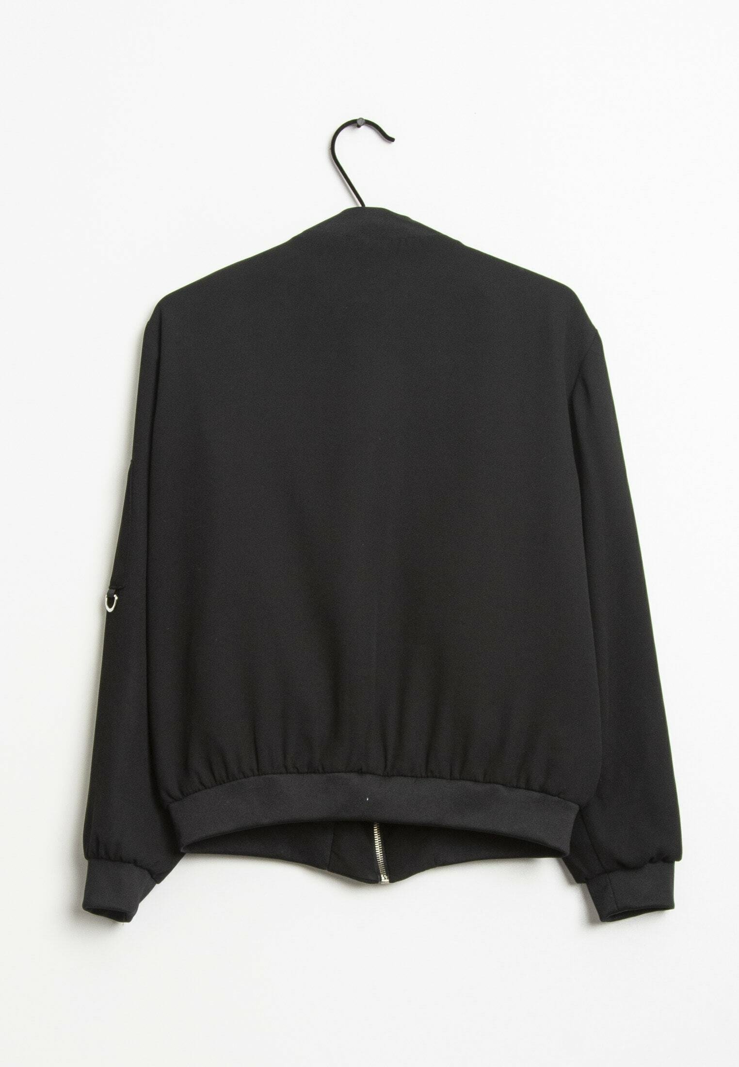 Zara Bomber Jacket - black - (Pre-owned 
