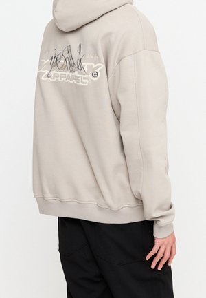 Sweater met rits - beige