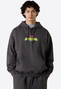 The North Face U EXPEDITION CELEBRATION OVERSIZED HOODI - Hættetrøje - anthracite grey
