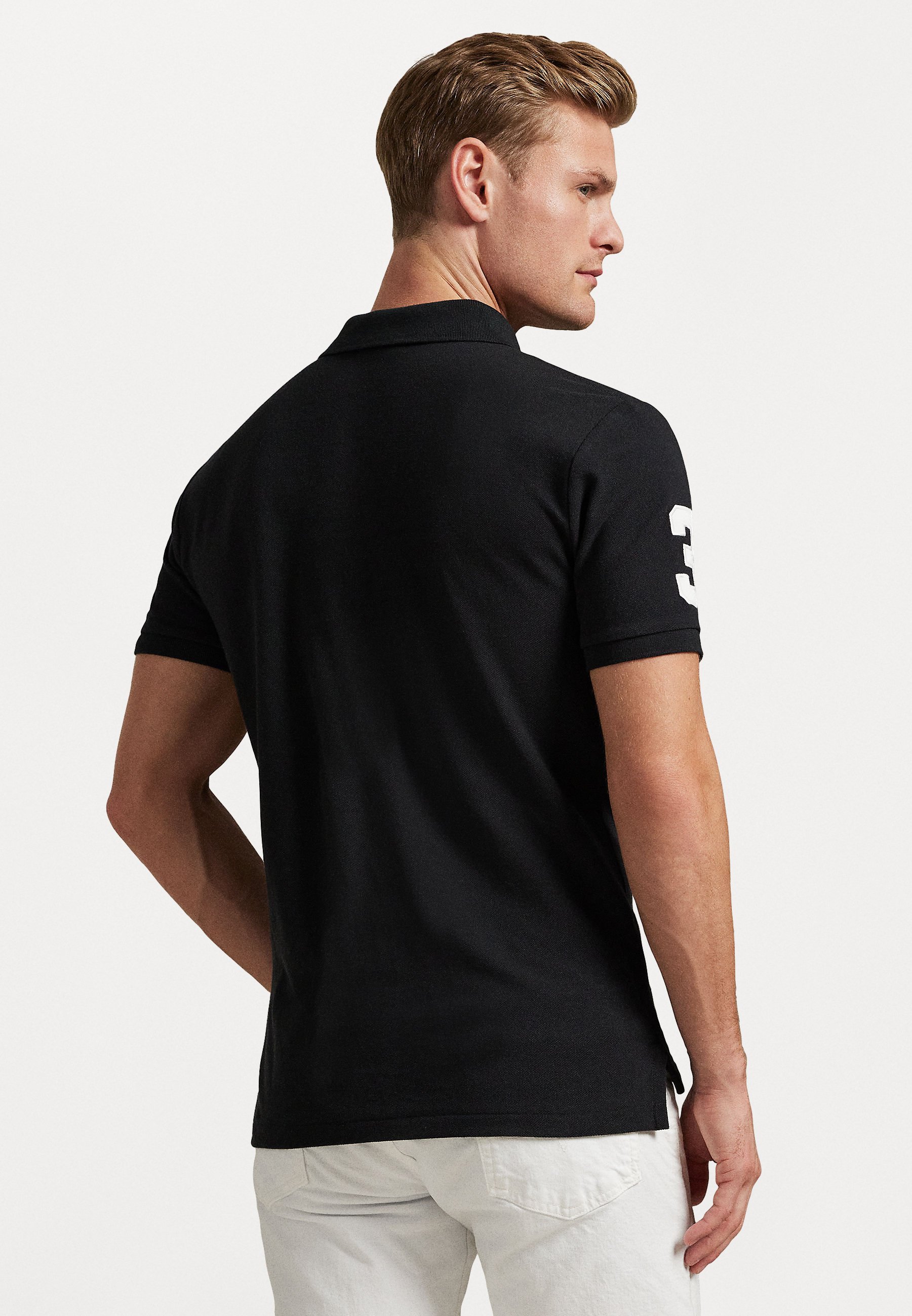 Polo Ralph Lauren CUSTOM SLIM FIT BIG PONY MESH POLO SHIRT - Polo