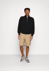 Jack & Jones JORVIBE HIGH NECK - Sweatshirt - black