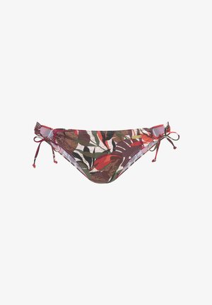 LASCANA, Bikini-Hose - rot bedruckt