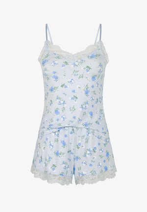 Hunkemöller, HUNKEMÖLLER PYJAMA SET - Pigiama - blue