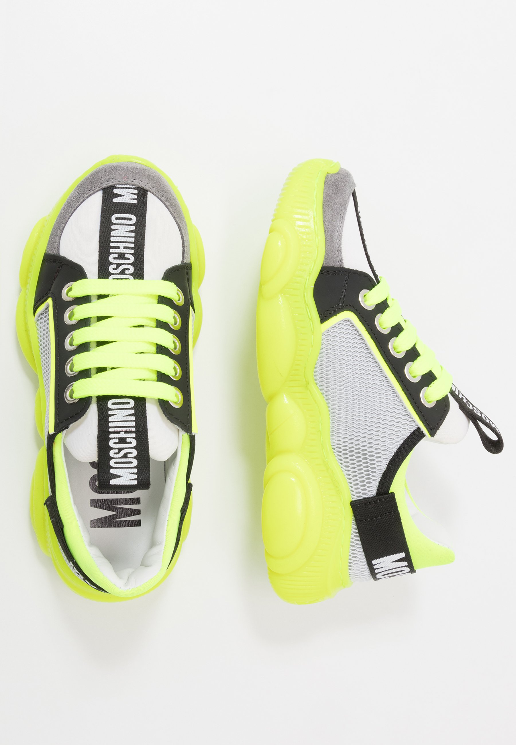 illuminous yellow trainers