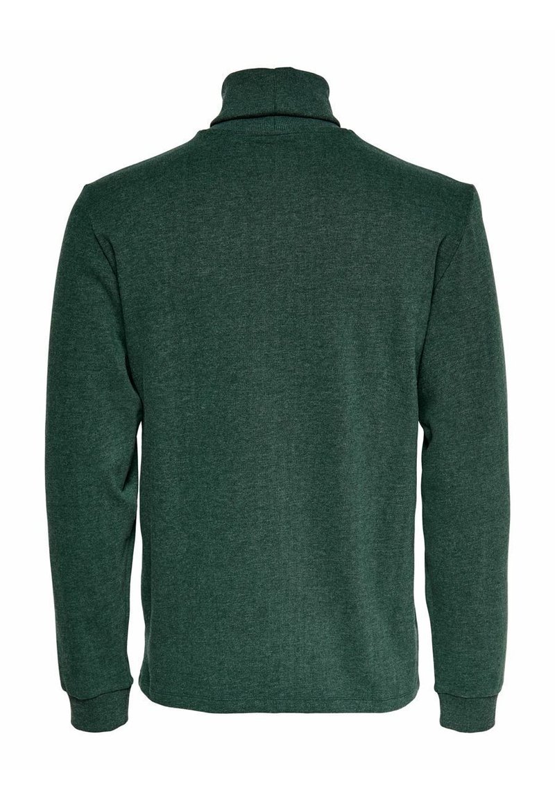Herren Strickjacken | Only & Sons Strickpullover pine grove/dunkelgrün-meliert - FP91799 Herren Strickjacken | Only & Sons Strickpullover pine grove/dunkelgrün-meliert - FP91799