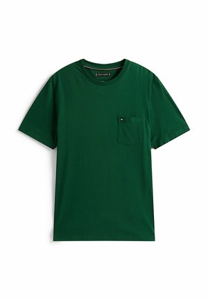 Tommy Hilfiger ESSENTIAL SOLID POCKET TEE - T-Shirt basic - ornamental green