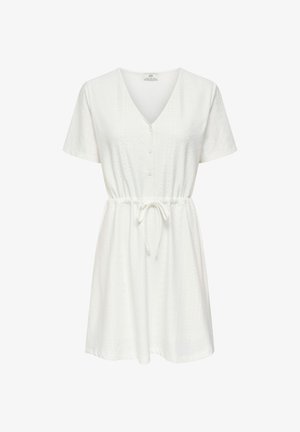 JDY, KLEID JDYCATHINKA KURZES KLEID - Haljina-majica - cloud dancer