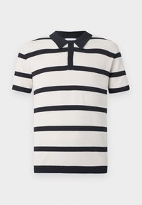 REVE SHORT SLEEVE STRIPE - Poloskjorter - moonbeam