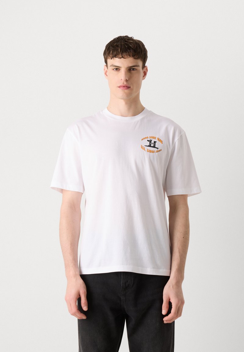 HUGO NODIWOP - Camiseta Estampada - White/blanco